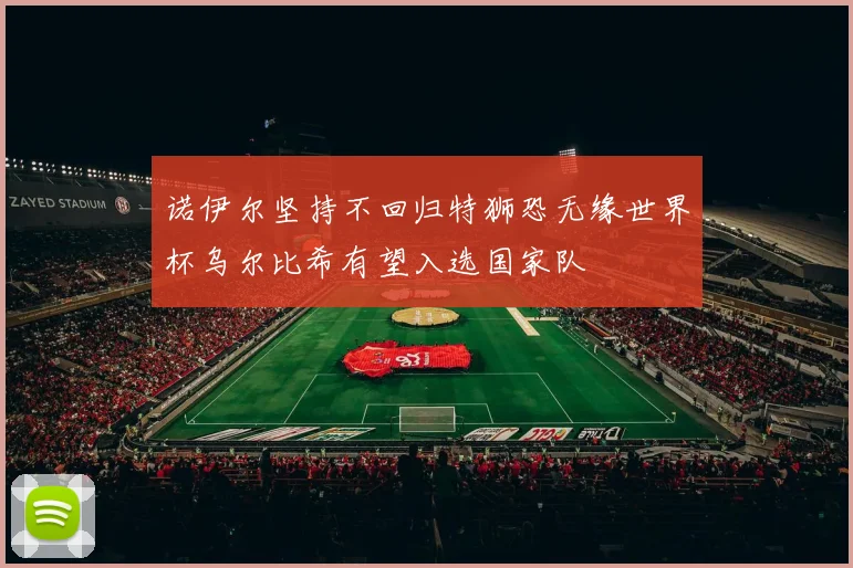 诺伊尔坚持不回归特狮恐无缘世界杯乌尔比希有望入选国家队